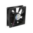 Ventilátor: DC axiální 92x92x25mm 102m3/h 39dBA kluzné