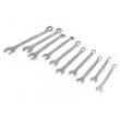 Key set combination spanner tool steel Pcs: 10