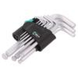 Key set Hex-Plus hexagon keys Pcs: 9