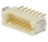 Zásuvka kabel-pl.spoj vidlice DF13 1,25mm PIN: 7 SMT na PCB