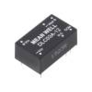 DLC03A-12 Převodník: DC/DC 3W Uvst: 9÷18V Uvýst: 12VDC Uvýst2: -12VDC 4,5g