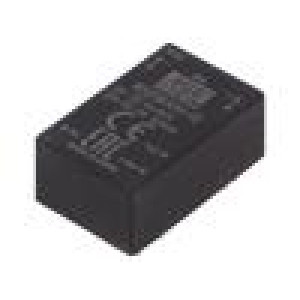 RSDW10H-12 Převodník: DC/DC 10W Uvst: 43÷160V 12VDC Ivýst: 835mA DIP24