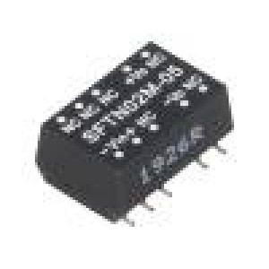 SFTN02M-05 Převodník: DC/DC 2W Uvst: 10,8÷13,2V 5VDC Ivýst: 40÷400mA SMD