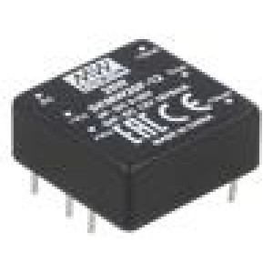SKMW20F-12 Převodník: DC/DC 20W Uvst: 9÷36V 12VDC Ivýst: 0÷1670mA 18g