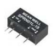 SPRN01L-15 Převodník: DC/DC 1W Uvst: 4,75÷5,5V 15VDC Ivýst: 0÷67mA SIP6