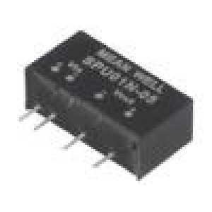 SPU01N-05 Převodník: DC/DC 1W Uvst: 21,6÷26,4V 5VDC Ivýst: 0÷200mA SIP6