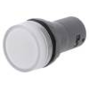 Kontrolka 22mm CL2 -25÷70°C Podsv: LED Ø22mm IP66,IP67,IP69K