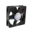 Ventilátor: DC axiální 119x119x32mm 250m3/h 51dBA kuličkové