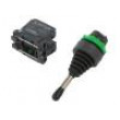 Přepínač: joystick 1-polohové NO x2 3A/240VAC 0,55A/125VDC