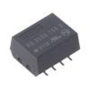 R0.25S8-153.3 Převodník: DC/DC 0,25W Uvst: 13,5÷16,5V Uvýst: 3,3VDC SMD 1,1g