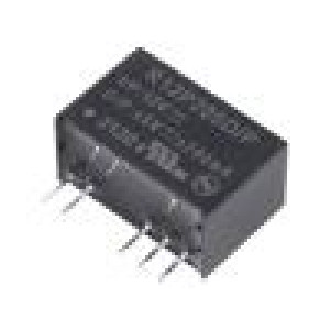 R12P205D/P Převodník: DC/DC 2W Uvst: 10,8÷13,2V Uvýst: 5VDC Uvýst2: -5VDC
