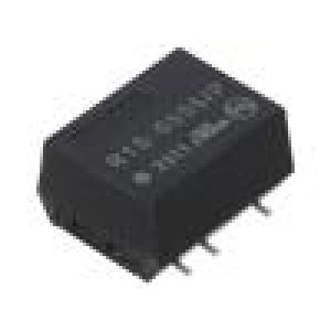 R1S-0505/P Převodník: DC/DC 1W Uvst: 4,5÷5,5V Uvýst: 5VDC Ivýst: 200mA SMD