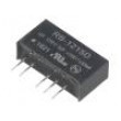 RB-1215D Převodník: DC/DC 1W Uvst: 10,8÷13,2V Uvýst: 15VDC Uvýst2: -15VDC