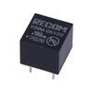 RNM-0512S Převodník: DC/DC 1W Uvst: 4,5÷5,5V Uvýst: 12VDC Ivýst: 83mA DIP6
