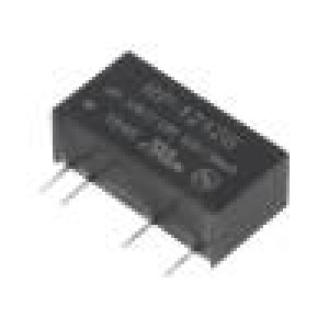 RP-1212S Převodník: DC/DC 1W Uvst: 10,8÷13,2V Uvýst: 12VDC Ivýst: 84mA