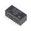 RS-2405S Převodník: DC/DC 2W Uvst: 18÷36V Uvýst: 5VDC Ivýst: 400mA SIP8