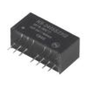 RS-2405SZ/H2 Převodník: DC/DC 2W Uvst: 9÷36V Uvýst: 5VDC Ivýst: 400mA SIP8