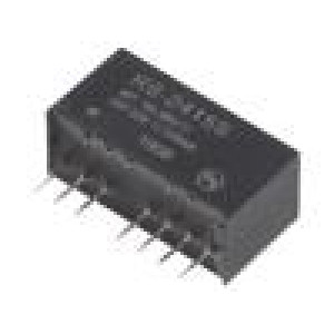 RS-2415S Převodník: DC/DC 2W Uvst: 18÷36V Uvýst: 15VDC Ivýst: 134mA SIP8