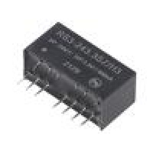 RS3-243.3SZ/H3 Převodník: DC/DC 3W Uvst: 9÷27V Uvýst: 3,3VDC Ivýst: 600mA SIP8