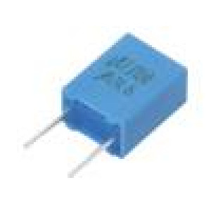 Kondenzátor: polyesterový 470nF 63VAC 100VDC Rozteč: 5mm ±5%