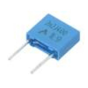 Kondenzátor: polyesterový 2,2nF 200VAC 400VDC Rozteč: 5mm ±5%