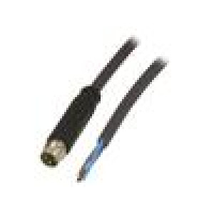 Kabel: pro snímače/automatizaci M8 PIN: 3 přímý 1,5m zástrčka