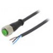 Kabel: pro snímače/automatizaci M12 PIN: 4 10m 4A 7000