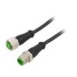 Kabel: pro snímače/automatizaci M12 PIN: 4 5m 4A 7000