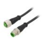Připojovací kabel M12 PIN: 4 5m 4A Řada: 7000 Barva: černá