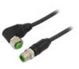 Připojovací kabel M12 PIN: 5 10m 4A Řada: 7000 Barva: černá