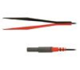 KML7848AUPZ150-RT Kelvinův kabel 1,5m černá a červená 1A 70VDC Povrch: zlacený