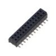 Female header 2x12pin pitch 1mm SMD