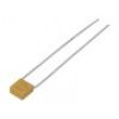 Kondenzátor keramický 100pF 200VDC ±10% 500V