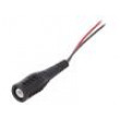 POM-73105 Test lead 250mm black-red 3A 60VDC 30VAC Mat: brass