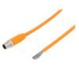 Kabel: pro snímače/automatizaci M12 PIN: 5 přímý 5m zástrčka