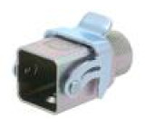 Kryt: pro konektory HDC Han® A,Han® EMC velikost 3A na kabel