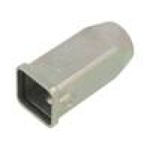 Kryt: pro konektory HDC Han® A,Han® EMC velikost 3A na kabel