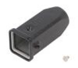 Kryt: pro konektory HDC Han® M velikost 3A slitina zinku