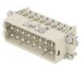 Konektor: hranatý vidlice EPIC H-A PIN: 16 16+PE 16A 250V