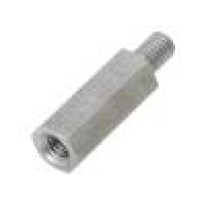Distanční sloupek Vnit.závit: M6 25mm Vněj.závit: M6 Klíč: 10mm