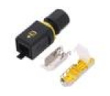 HARTING connector PushPull V4 plug, RJ45, Cat.6A, IDC