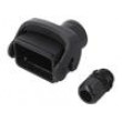 Kryt: pro konektory HDC Han-Eco® B velikost 10B na kabel M25
