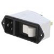 Konektor napájecí AC zásuvka vidlice 16A 250VAC IEC 60320