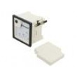 Voltmetr analogový na panel VDC: 0÷30V Třída: 1,5 72x72mm