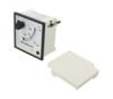 Ampérmetr analogový na panel I AC: 0/500÷1000A,0/500÷600A