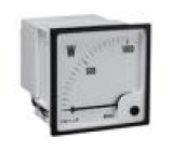Měřič výkonu analogový na panel instalační 0÷30kW 50÷60Hz