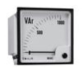 Měřič výkonu analogový na panel instalační 0÷2,5VAR 50÷60Hz