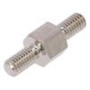 Distanční sloupek se závitem 6mm Vněj.závit: M4 šestihranný