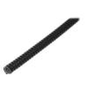 FCC-12-50 Ochranná trubice Ø opletení: 14mm galvanizovaná ocel černá
