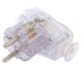 Konektor: napájecí AC vidlice zástrčka 2P+PE 250VAC 16A PIN: 3